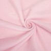 TLCare Fleece Blanket with Satin Trim, Pink, 2", for Girls