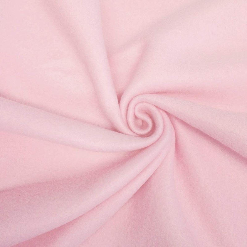 TLCare Fleece Blanket with Satin Trim, Pink, 2", for Girls