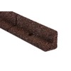 EcoBorder L No-Dig Rubber Landscape Edging with Hardware, 3.125" x