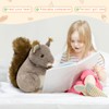 MorisMos 45cm tall squirrel cuddly toy XXL, giant squirrel soft