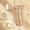 Wooden Vase for Flowers Bouquet,Flowers Vase,Easy Assembly,Display Stand for Building