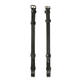 Kincade Classic Cheek Pieces, Black, Pony