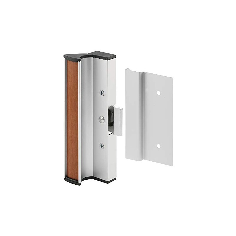 Slide-Co 14538 Aluminum, Patio Door Surface Mounted with Clamp, International