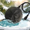 Poffattr 110W Bird Bath Heater for Outdoors in Winter, Submergible