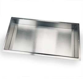 Stainless Steel Shower Niche Inwall 12" x 24", Single Recessed Shower Shelf, One Inner Shelf High End Materials, Modern and Elegant Design, Easy to Install, Perfect for Shampoo and Soap Storage