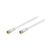 Wentronic 67291-GB SAT-Cable 2.5m - White