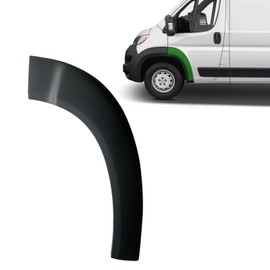 Copgge Front Door Fender Flare Molding Trim Upper Front Wheel Arch Molding Panel Compatible with Ram Promaster 1500 2500 3500 Cargo Van 4 Door 2019 2020 2021 2022 2023 2024 (Front Left)
