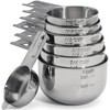 Hudson Essentials Stainless Steel Measuring Cups Set - Stackable Set