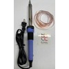BiNARi Glass Studio 100W Soldering Iron - Compact, Chisel Tip,