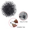 500 Pcs Black Bulb Pins 0.8" Gourd Safety Pins for