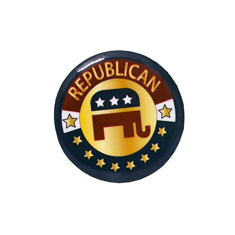 Gift House 1.25 INCH REPUBLICAN BUTTON