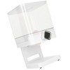 Cereal Dispenser 17.5oz Capacity Single Grid Grain Dispenser Transparent Plastic