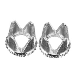 DOITOOL 2pcs Airbrush Nozzle and Cap Replacement for Airbrush Kits Compatible with Nail Art and Painting Applications Easy Installation and Versatile Use