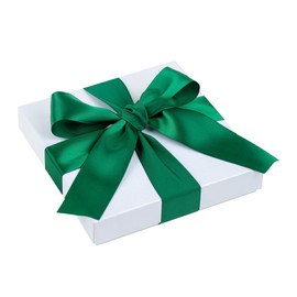 Restaurantware Bows/7073 Ribbons & Bows, 1 1/2", Dark Green