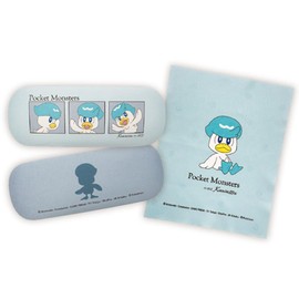Marimo Craft PKM-748 Pokémon Glasses Case, Kvass, W 6.3 x H 2.4 x D 1.6 inches (16 x
