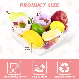 10” Acrylic Charcuterie Letters I Love U Letter Trays for Food Acrylic Fillable Letters for Candy Letter Box for Wedding Birthday Reusable Charcuterie Boxes to Show Love, Not Include Lid