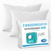 Sweet Night Axel Pack of 2 protèges-oreillers Waterproof Jersey Polyester