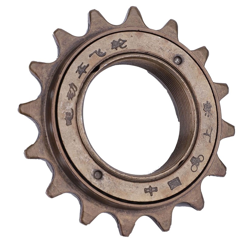 Bicycle Fixed Sprocket, 16 Teeth Bicycle Sprocket, Durable Freewheel Cassette