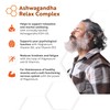Nutravita Ashwagandha KSM-66 Relax Complex with Magnesium, Lion's Mane &