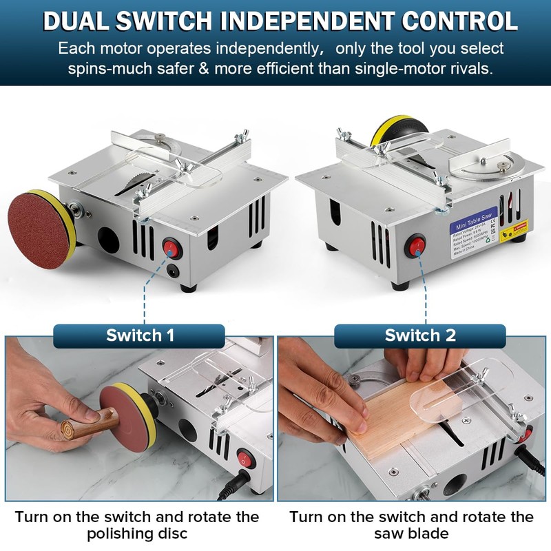 Mini table Saw,mini Table Saws for Crafts, Mini Multi Functional