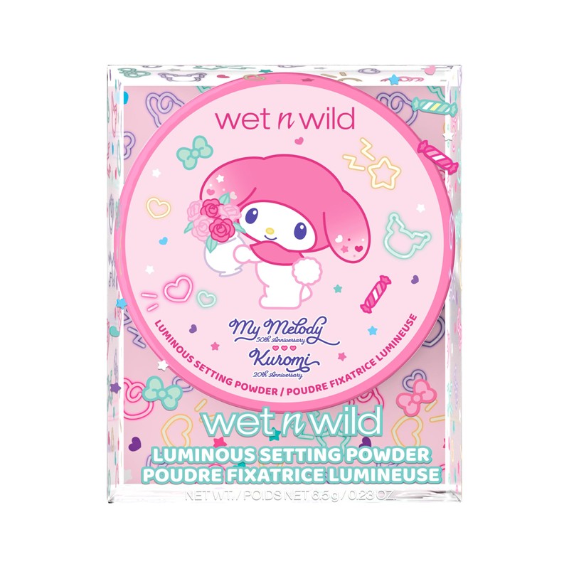 wet n wild My Melody and Kuromi Luminous Loose Setting