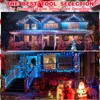 Menkxi 150 Pcs Mini Christmas Light Clips Outdoor Adhesive Wall