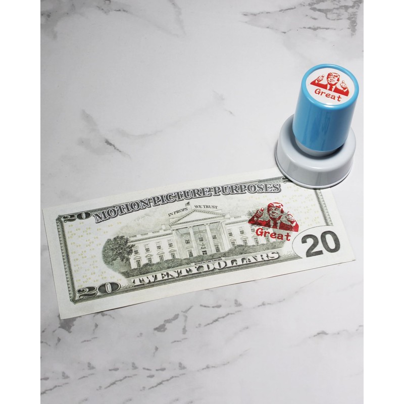 YQBOOM Tru Stamps Self Inking Stamper for Tru 2024 Rubber