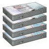Organizador Ropa Plegable Almacenamiento Bajo La Cama Ropa