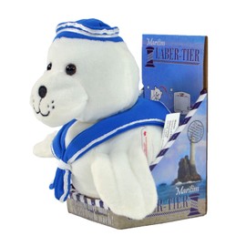KÖGLER 75698 LABER – Sealion Skibi, Sailor of Everything Nachplap Pert, Plush, bunt