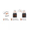 1UPcard™ Video Game Cartridge Cleaning Kit - Card with Fluid
