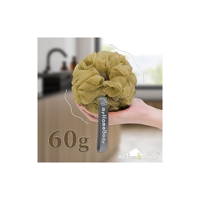 Myhomebody Esponja Lufa 60g Depurador Corporal Baño Luofah Mujeres Hombres