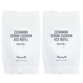 Parnell 1+1 Panel Cicamanu Serum Cushion 15g (SPF45) Refill No. 23 Panel Cicamanu Serum Cushion Refill No. 23 x 2 / 1+1 파넬 시카마누 세럼 쿠션 15g(SPF45) 리필 23호 파넬 시카마누 세럼 쿠션 리필 23호 x 2개