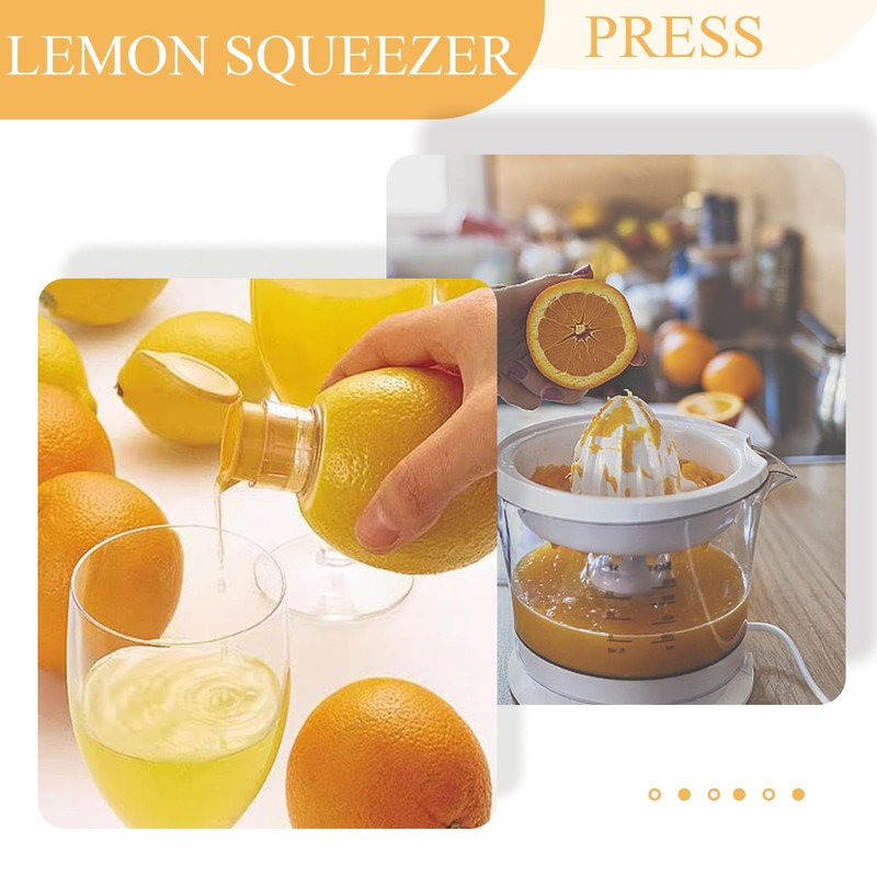 2 PCS Lemon Juicer Squeezer, Screw Top Lemon Squeezers, Manual