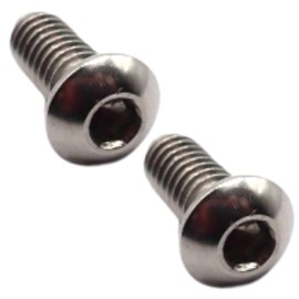 Harley-Davidson Primary Cover Derby Inspection Stainless Hex Bolt Screw Genuine Compatible Dynasoftail Sportster Touring Models FLFXXLH 943/924/941 1/4-20x5/8 (2 x Stainless Material)