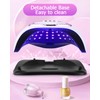 UV LED Lampe für Nägel, 288W Nageltrockner Professionelle Schnell Trocknen