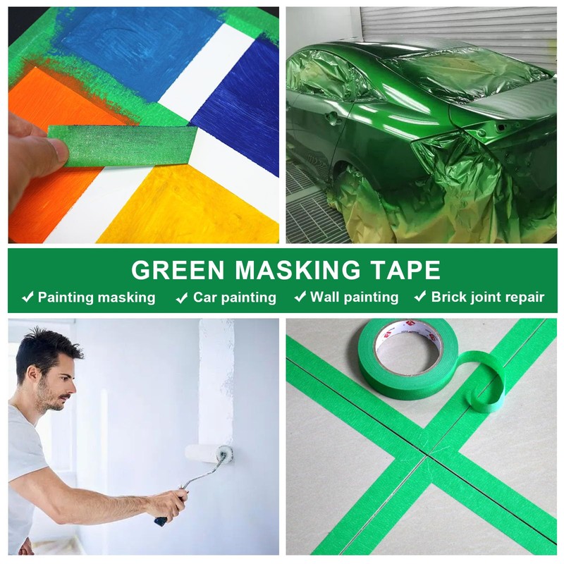 BOMEI PACK 10 Rolls Painters Tape 2 inch Wide, Painter's