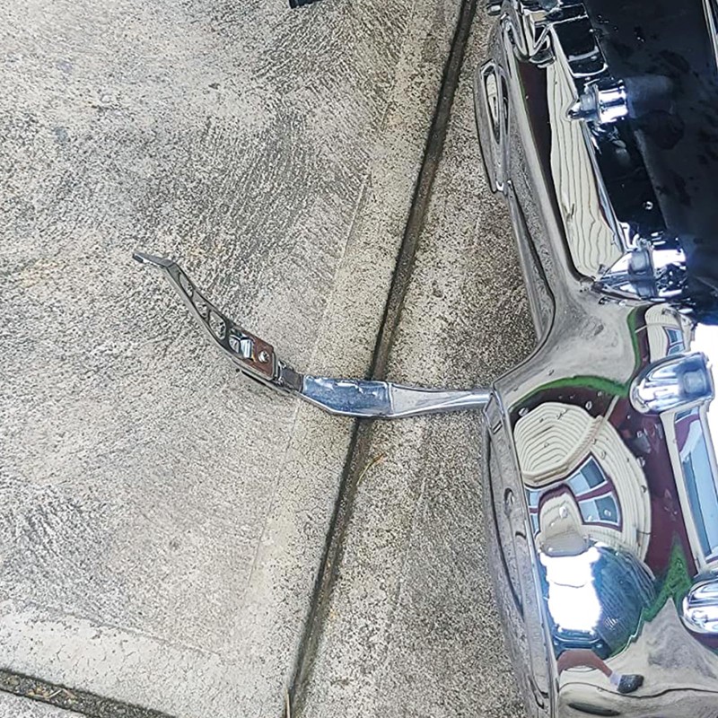 HDBUBALUS Kickstand Extension for Harley Dyna Street Bob Low Rider