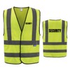 AYKRM High Visibility Yellow Security Vest - Reflective Safety Vest