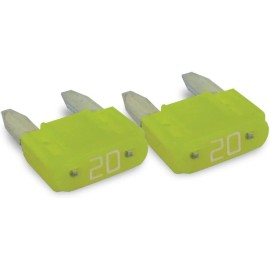 Quad Logic CAN-AM Outlander Renegade Spyder Maverick 20 Amp Fuse Yellow (PAIR) - 2434017
