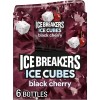 ICE BREAKERS ICE CUBES Black Cherry Sugar Free Chewing Gum