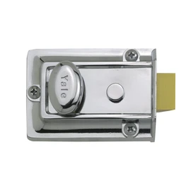 Yale B-77-CH-CH-60 - Traditional Nightlatch - 60mm - Chrome Finish - Standard Security