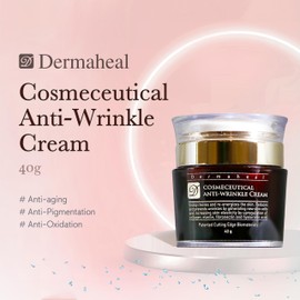 Dermaheal Anti-Wrinkle Cream Anti-Ageing Face Cream with Peptide Complex Against Fine Lines, Skin Tightening Collagen Support Moisturising Day and Night Cream 40 g