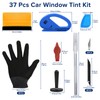Seconero 37Pcs Car Window Tint Kit with Multiple Vinyl Squeegees