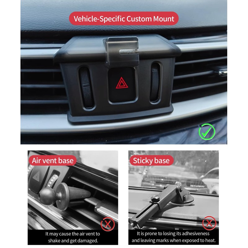 Masergogo Car Phone Holder for 2015-2024 Nissan Murano Auto Accessories