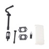 Carburetor Kit Strong Sparking Plug Air Filter Fuel Line Strainer