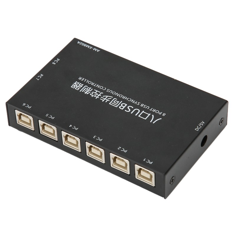USB KVM Switch 8 Ports USB2.0 Full Speed Plug and