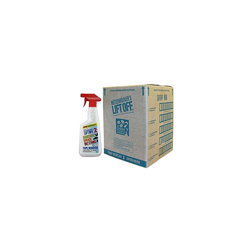 Motsenbocker's Lift-Off 40701 No. Tape/Stain Remover, 22oz Trigger Spray