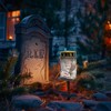 Poceacles Solar Lights Solar Cemetery Lights Solar Grave Lights Outdoor