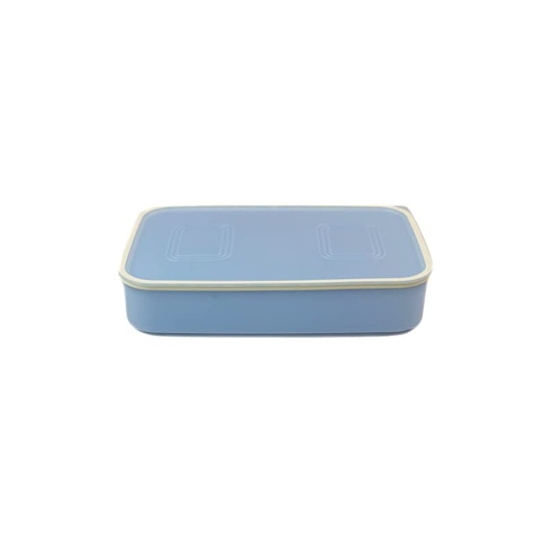 Tupperware Quadro Optimum Ultimo Storage Box 1.1 Litre Light Blue