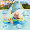 Baby Pool Float with Canopy: Baby Swimming Float with UPF50+